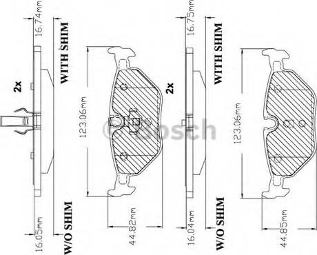 BOSCH F 03B 150 281 - Jarrupala, levyjarru inparts.fi