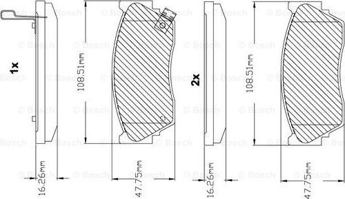 BOSCH F 03B 150 237 - Jarrupala, levyjarru inparts.fi