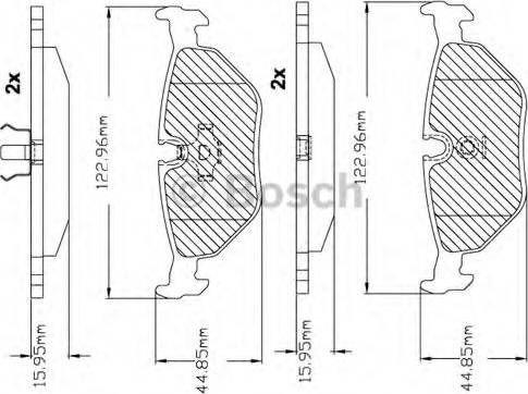 BOSCH F 03B 150 228 - Jarrupala, levyjarru inparts.fi