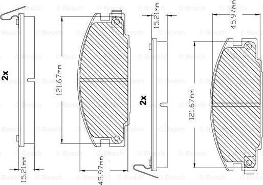 BOSCH F 03B 150 222 - Jarrupala, levyjarru inparts.fi