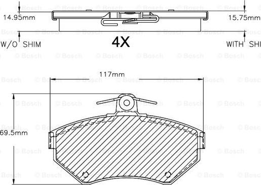 BOSCH F 03B 150 270 - Jarrupala, levyjarru inparts.fi