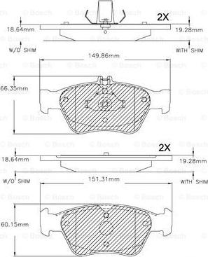 BOSCH F 03B 150 271 - Jarrupala, levyjarru inparts.fi