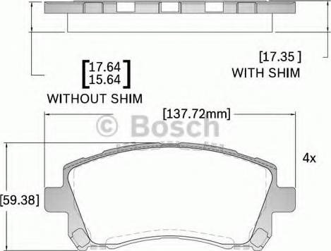 BOSCH F 03B 150 273 - Jarrupala, levyjarru inparts.fi