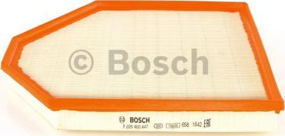 BOSCH F 026 400 447 - Ilmansuodatin inparts.fi