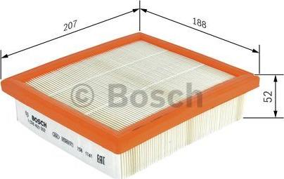 BOSCH F 026 400 502 - Ilmansuodatin inparts.fi