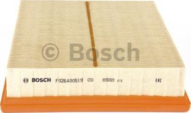 BOSCH F 026 400 519 - Ilmansuodatin inparts.fi