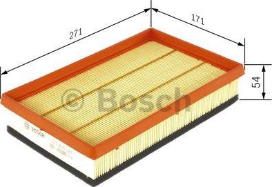 BOSCH F 026 400 041 - Ilmansuodatin inparts.fi