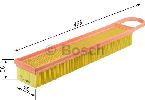 BOSCH F 026 400 050 - Ilmansuodatin inparts.fi