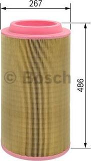 BOSCH F 026 400 068 - Ilmansuodatin inparts.fi