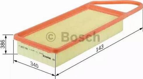 BOSCH F 026 400 005 - Ilmansuodatin inparts.fi