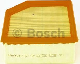 BOSCH F 026 400 023 - Ilmansuodatin inparts.fi