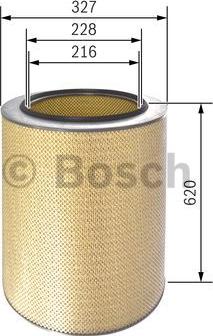 BOSCH F 026 400 079 - Ilmansuodatin inparts.fi