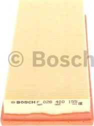 BOSCH F 026 400 155 - Ilmansuodatin inparts.fi