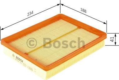 BOSCH F 026 400 164 - Ilmansuodatin inparts.fi