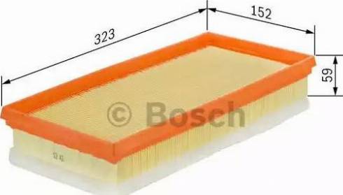 BOSCH F 026 400 108 - Ilmansuodatin inparts.fi