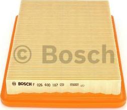 BOSCH F 026 400 187 - Ilmansuodatin inparts.fi