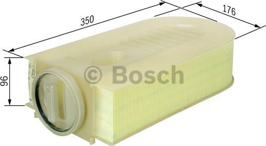 BOSCH F 026 400 133 - Ilmansuodatin inparts.fi