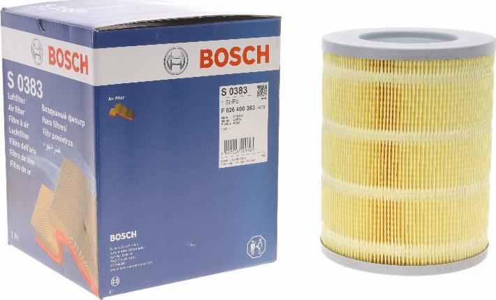 BOSCH F 026 400 383 - Ilmansuodatin inparts.fi