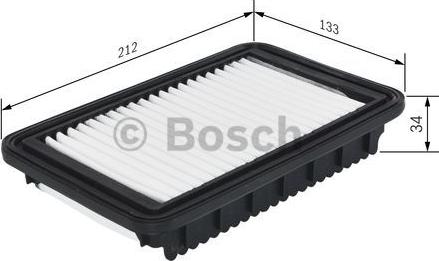 BOSCH F 026 400 291 - Ilmansuodatin inparts.fi