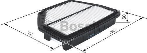 BOSCH F 026 400 203 - Ilmansuodatin inparts.fi