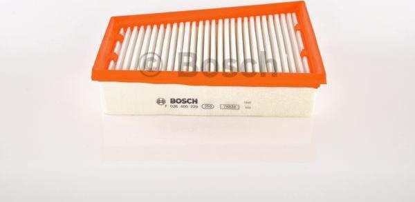 BOSCH F 026 400 229 - Ilmansuodatin inparts.fi