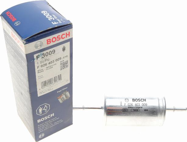 BOSCH F 026 403 009 - Polttoainesuodatin inparts.fi