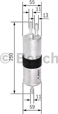 BOSCH F 026 403 754 - Polttoainesuodatin inparts.fi