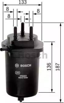 BOSCH F 026 402 091 - Polttoainesuodatin inparts.fi