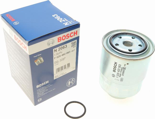 BOSCH F 026 402 063 - Polttoainesuodatin inparts.fi