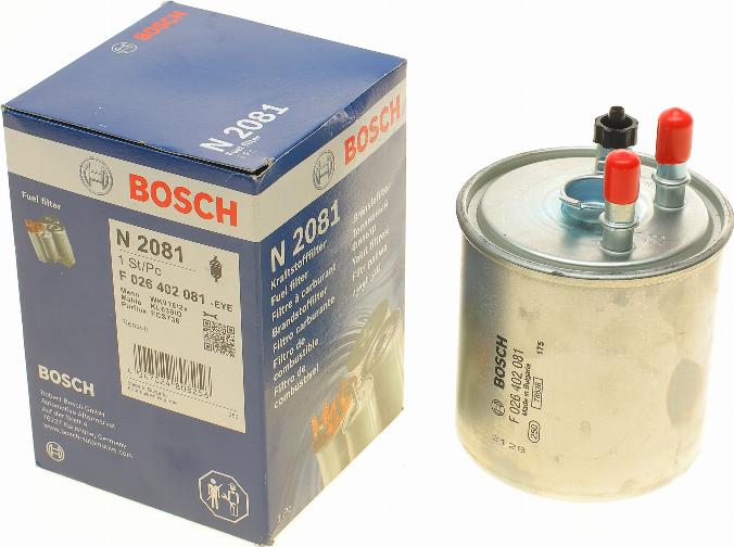 BOSCH F 026 402 081 - Polttoainesuodatin inparts.fi