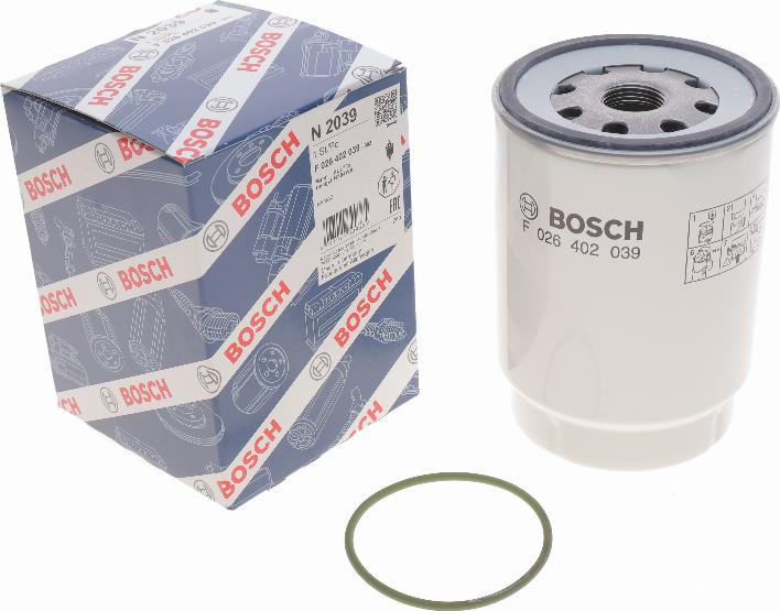 BOSCH F 026 402 039 - Polttoainesuodatin inparts.fi