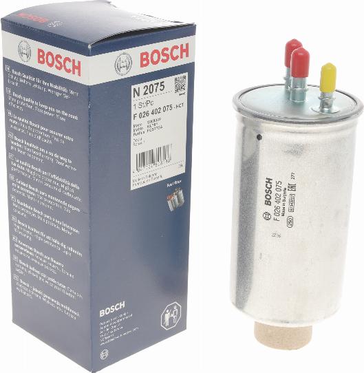 BOSCH F 026 402 075 - Polttoainesuodatin inparts.fi