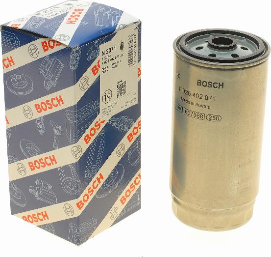 BOSCH F 026 402 071 - Polttoainesuodatin inparts.fi