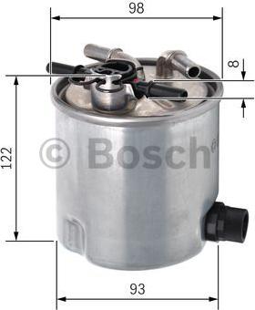 BOSCH F 026 402 072 - Polttoainesuodatin inparts.fi