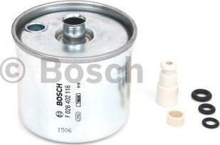 BOSCH F 026 402 116 - Polttoainesuodatin inparts.fi