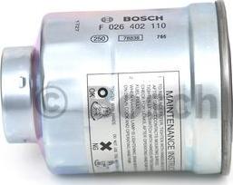 BOSCH F 026 402 110 - Polttoainesuodatin inparts.fi