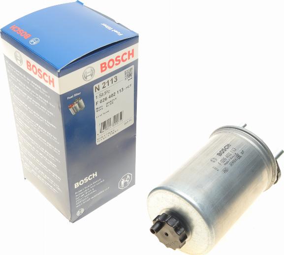 BOSCH F 026 402 113 - Polttoainesuodatin inparts.fi