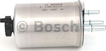 BOSCH F 026 402 113 - Polttoainesuodatin inparts.fi