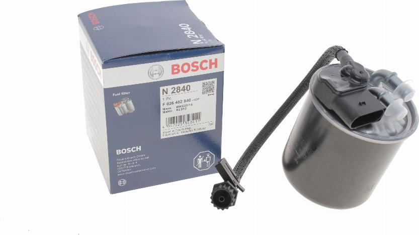 BOSCH F 026 402 840 - Polttoainesuodatin inparts.fi