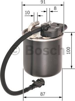 BOSCH F 026 402 841 - Polttoainesuodatin inparts.fi