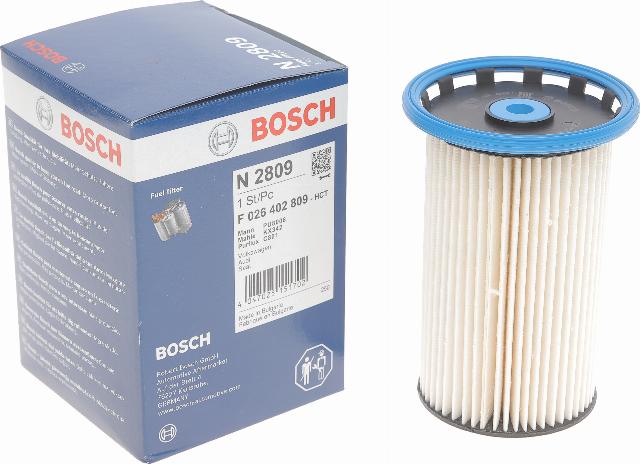 BOSCH F 026 402 809 - Polttoainesuodatin inparts.fi