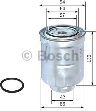 BOSCH F 026 402 830 - Polttoainesuodatin inparts.fi