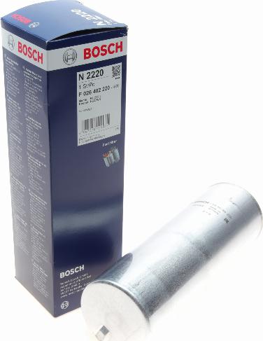 BOSCH F 026 402 220 - Polttoainesuodatin inparts.fi