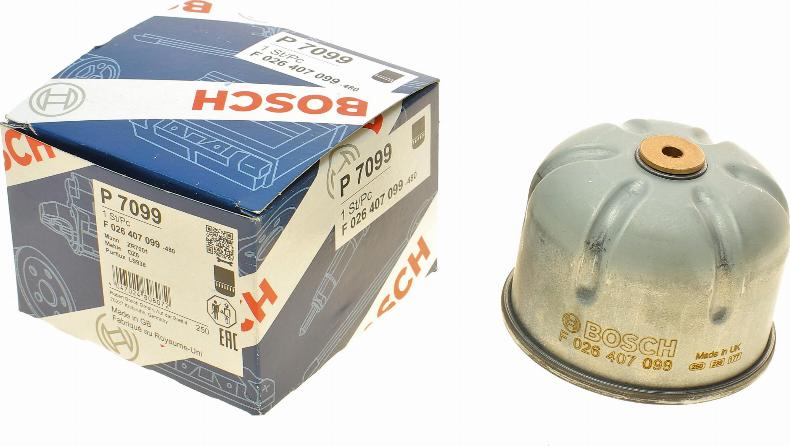 BOSCH F 026 407 099 - Öljynsuodatin inparts.fi