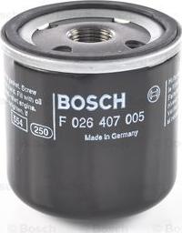 BOSCH F 026 407 005 - Öljynsuodatin inparts.fi