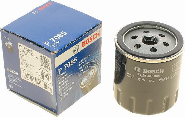 BOSCH F 026 407 085 - Öljynsuodatin inparts.fi