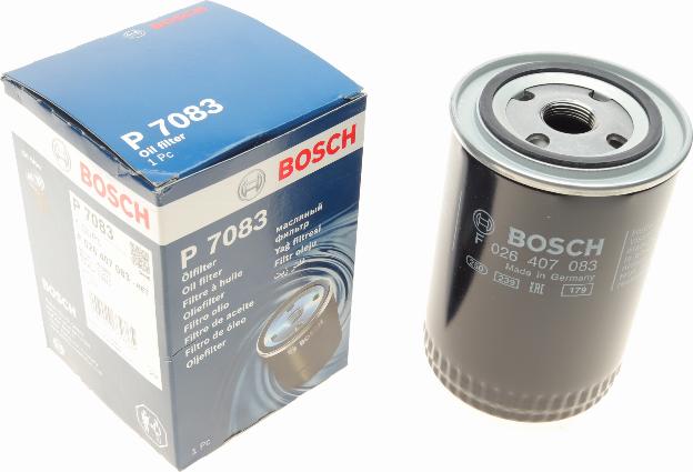 BOSCH F 026 407 083 - Öljynsuodatin inparts.fi