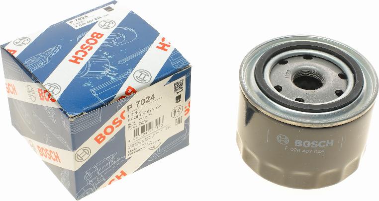 BOSCH F 026 407 024 - Öljynsuodatin inparts.fi