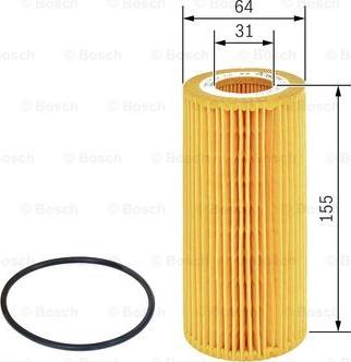 BOSCH F 026 407 021 - Öljynsuodatin inparts.fi