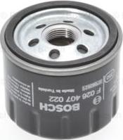 BOSCH F 026 407 022 - Öljynsuodatin inparts.fi